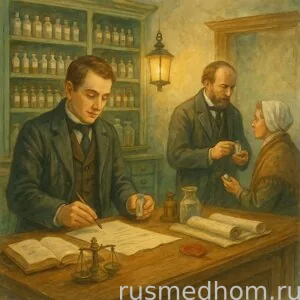 Первые аптеки и имена