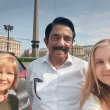 Доктор Джос Айсек на экскурсии с организаторами семинара: Ольгой Левиной и Ольгой Федоровой.